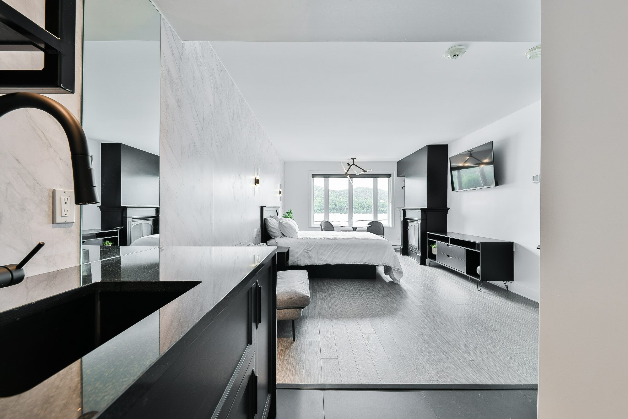 Suite avec vue sur le lac