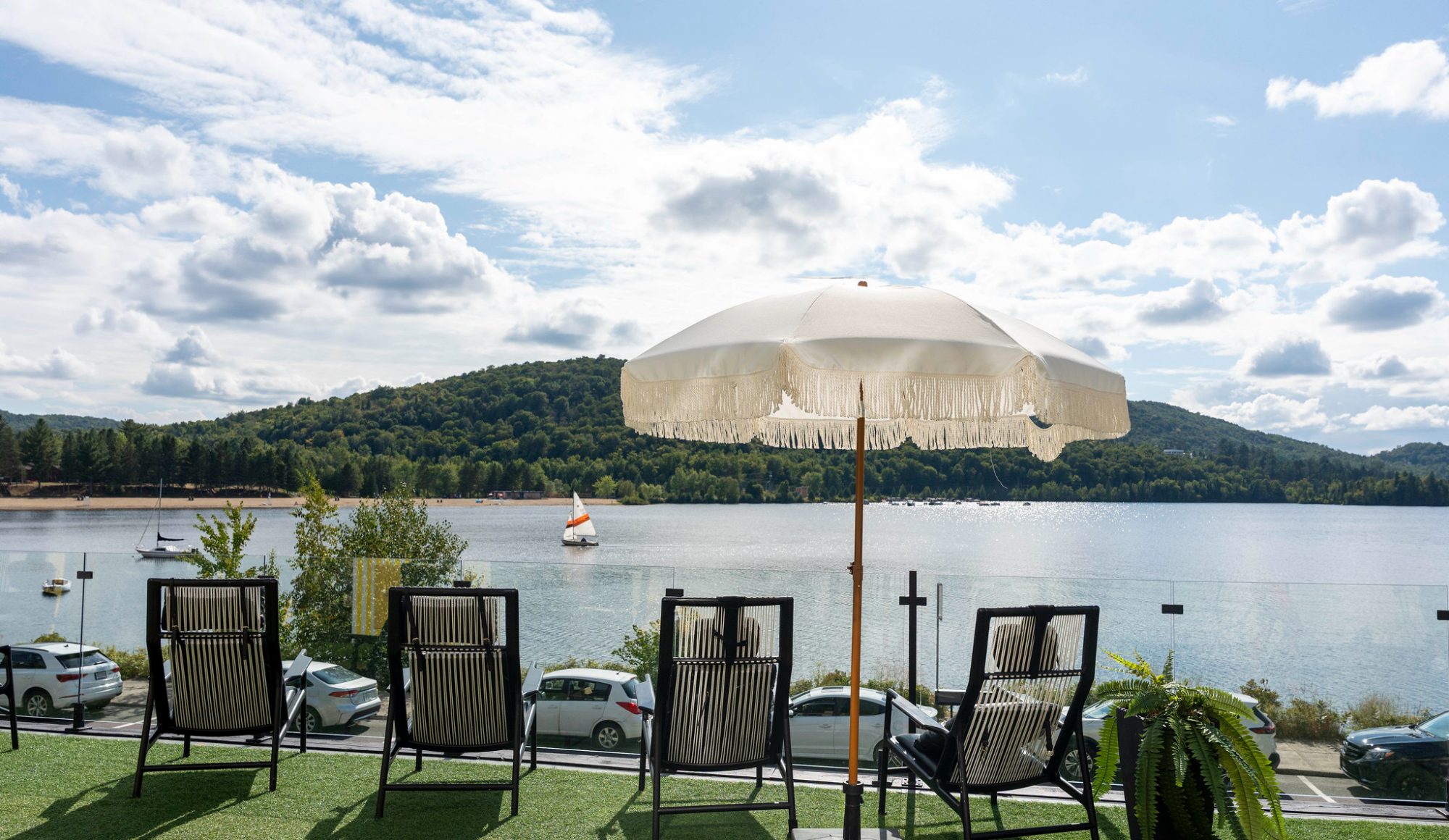 La Terrasse 180 face au lac